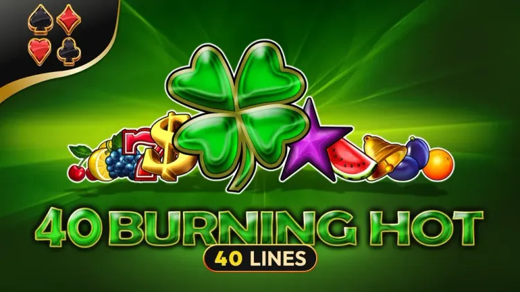 40 Burning Hot Jackpot Cards