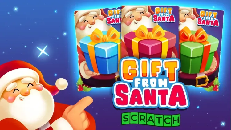 Gift from Santa Green 