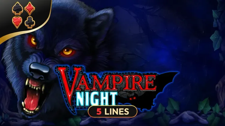 Vampire Night Jackpot Cards