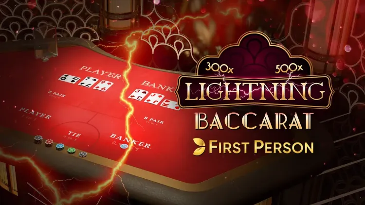 First Person Lightning Baccarat