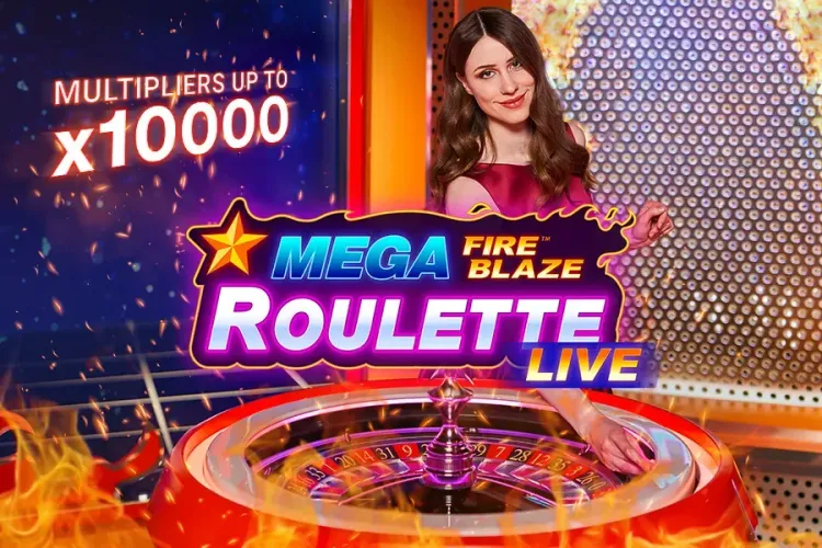 Mega Fire Blaze Roulette Live