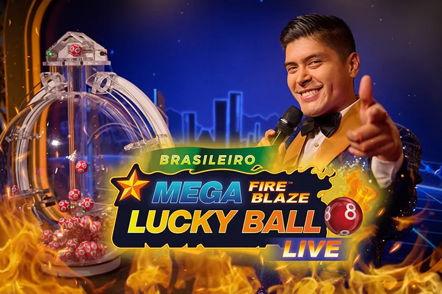 Mega Fire Blaze Lucky Ball Brasileiro main thumbnail