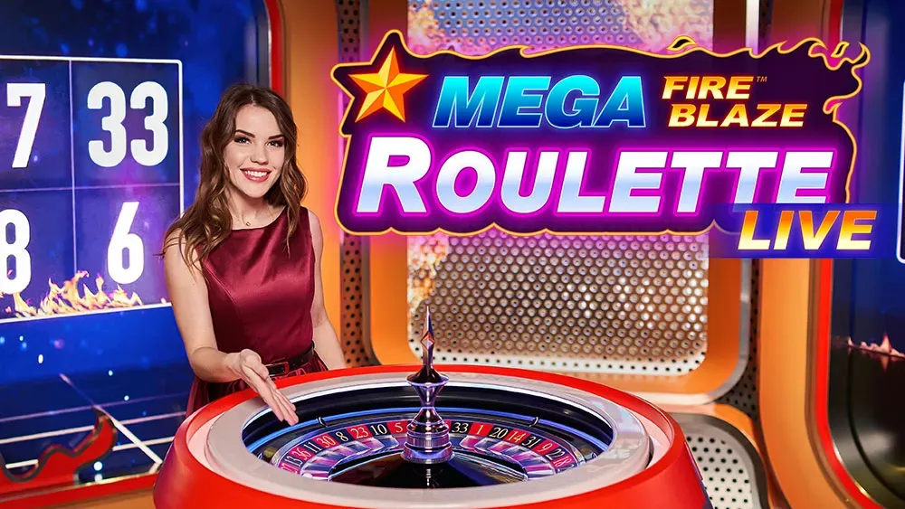 Mega Fire Blaze Roulette Live main thumbnail