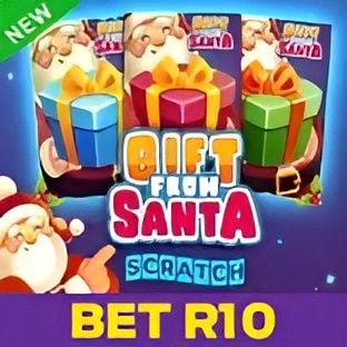 Gift from Santa Blue 